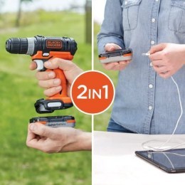 BLACK + DECKER Multiproject Tools and Power Bank USB Battery BLACK + DECKER8